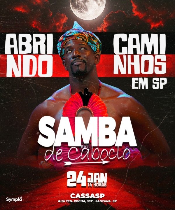 Imagem do evento Samba de Caboclo em São Paulo - Abrindo os caminhos
