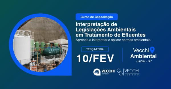 Imagem do evento Interpretação de Legislações Ambientais em Tratamento de Efluentes | Curso de Capacitação
