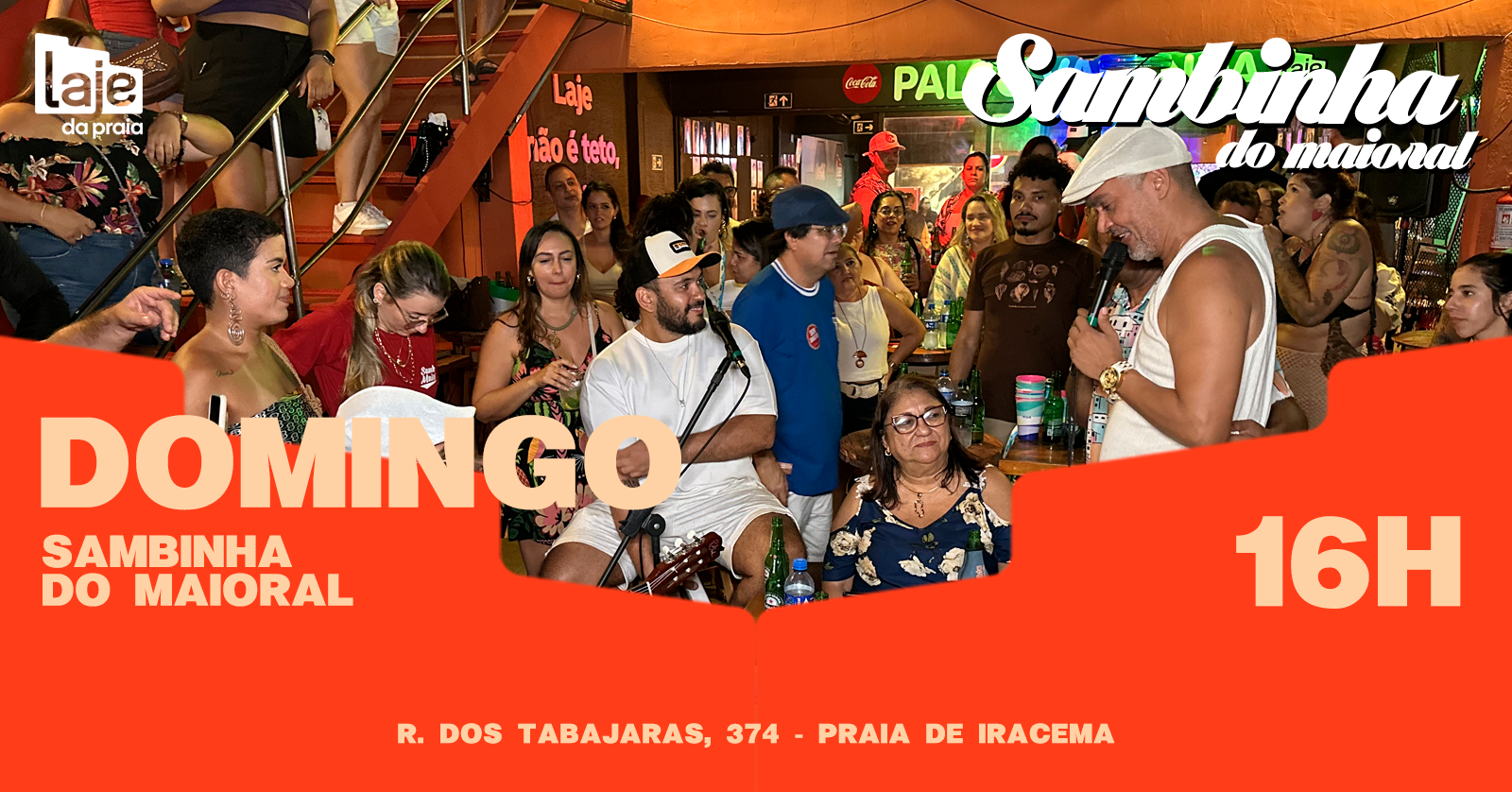 Sambinha do Maioral - Domingo na Laje - Fortaleza, CE