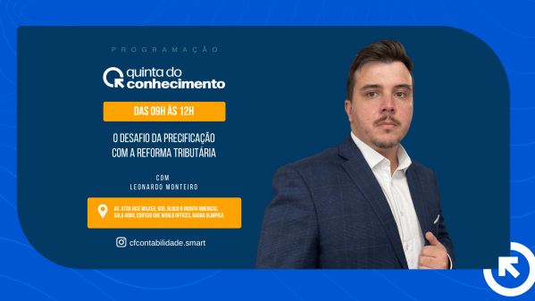 Imagem do evento O Desafio da Precificação com a Reforma Tributária