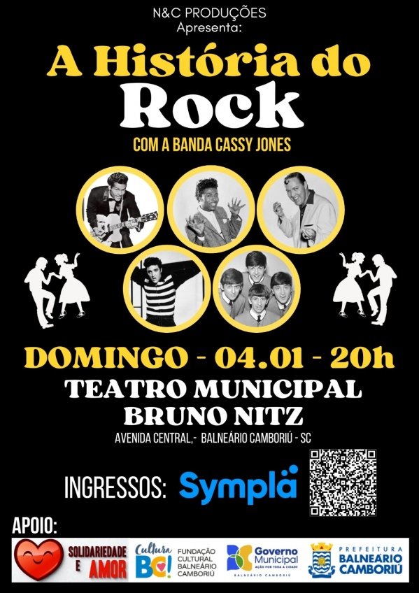 Imagem do evento A HISTÓRIA DO ROCK