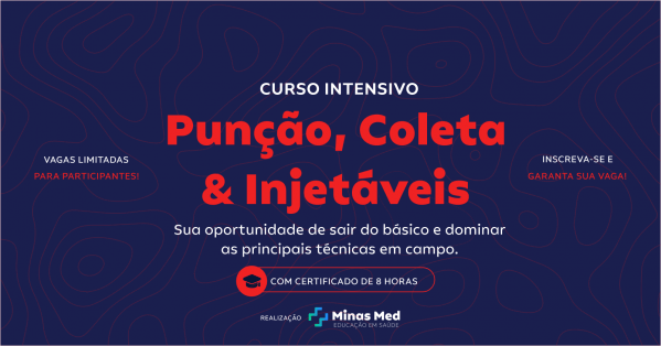 Imagem do evento CURSO INTENSIVO: PUNÇÃO, COLETA E INJETÁVEIS