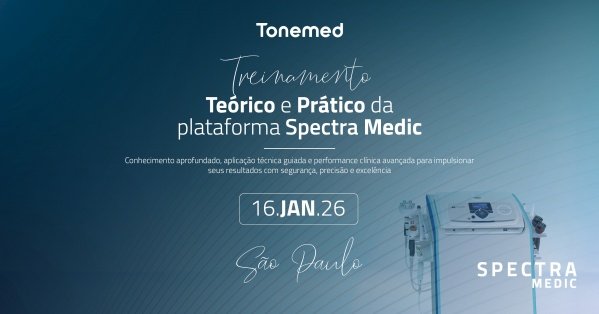 Imagem do evento Treinamento Teórico e Prático da Plataforma SPECTRA MEDIC - 16/01