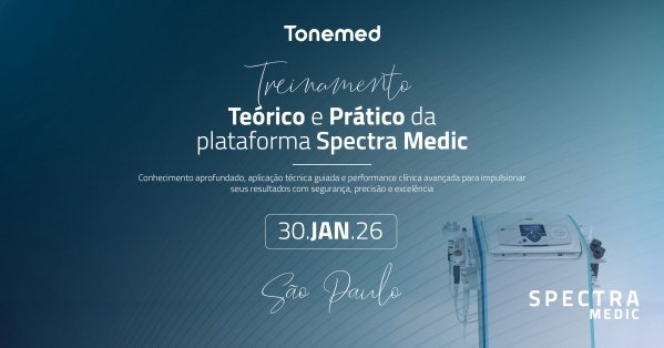 Imagem do evento Treinamento Teórico e Prático da Plataforma SPECTRA MEDIC - 30/01