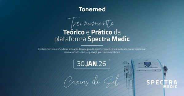 Imagem do evento Treinamento Teórico e Prático da Plataforma SPECTRA MEDIC - 30/01 - Caxias do Sul