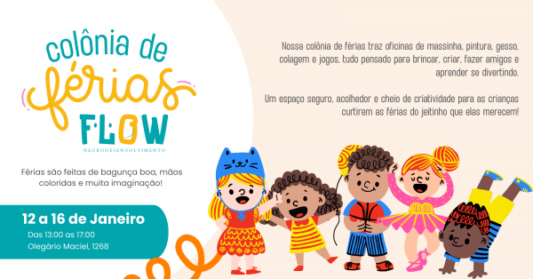 Imagem do evento Colônia de Férias Flow