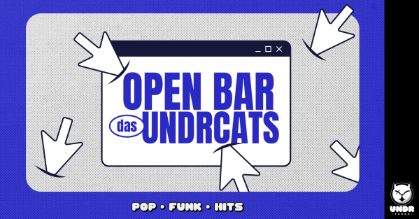 Imagem do evento Open Bar das UndrCats + Pista Experimental: Pop Hits