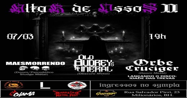 Imagem do evento Altar de Ossos - Segunda Edição - Idade das Trevas