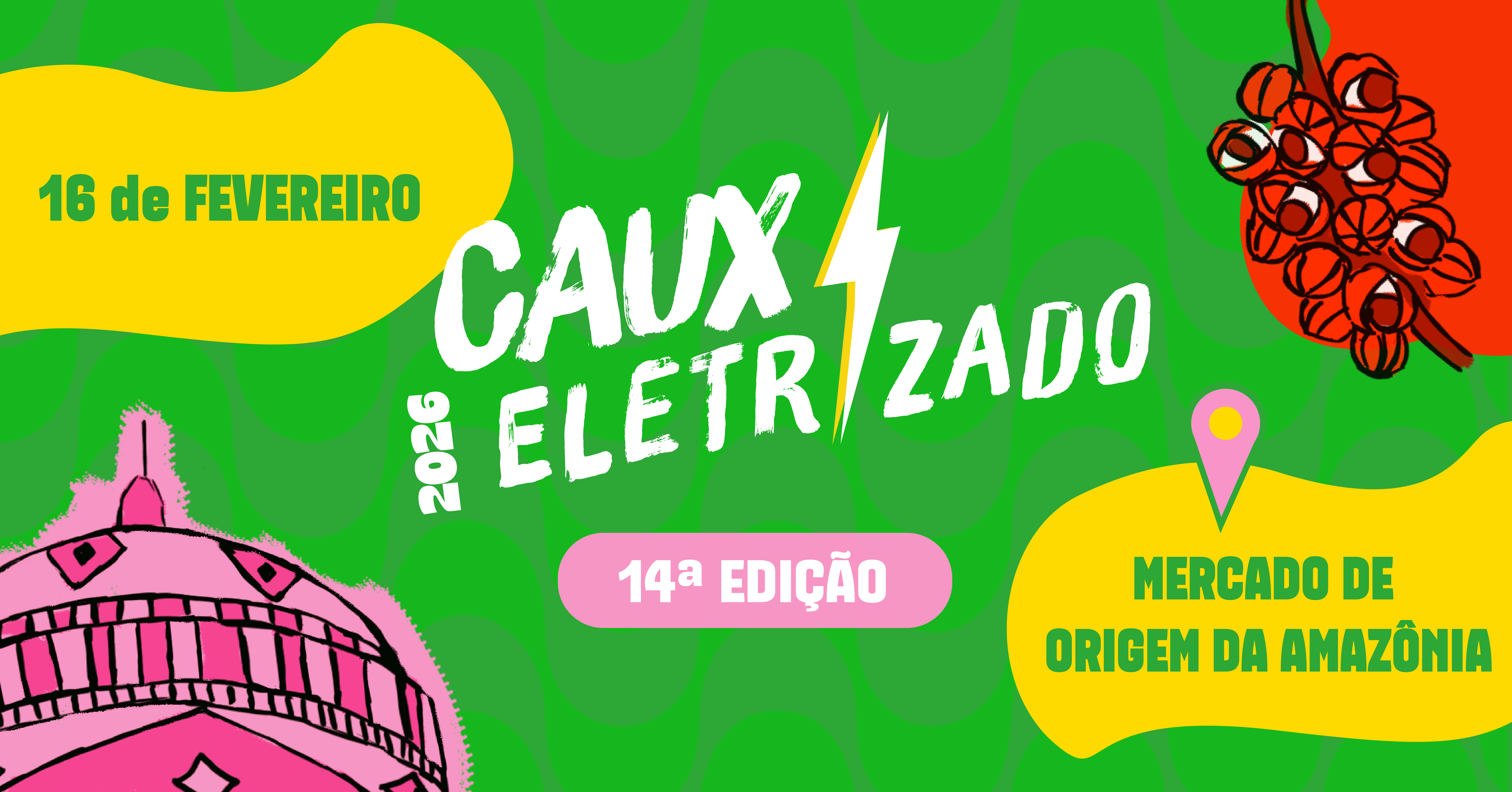 Bloco de Carnaval Cauxi Eletrizado 14ª Edição - Manaus, AM