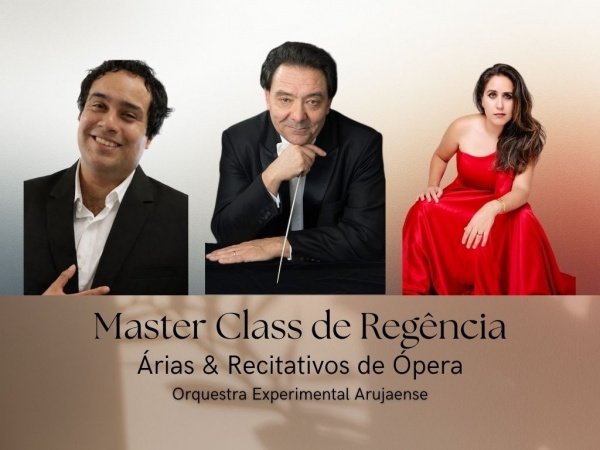 Imagem do evento Master Classes de Regência - Árias e Recitativos de Ópera