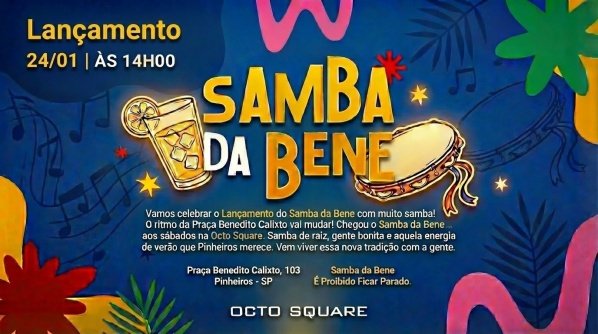 Imagem do evento Lançamento  - Samba da Bene