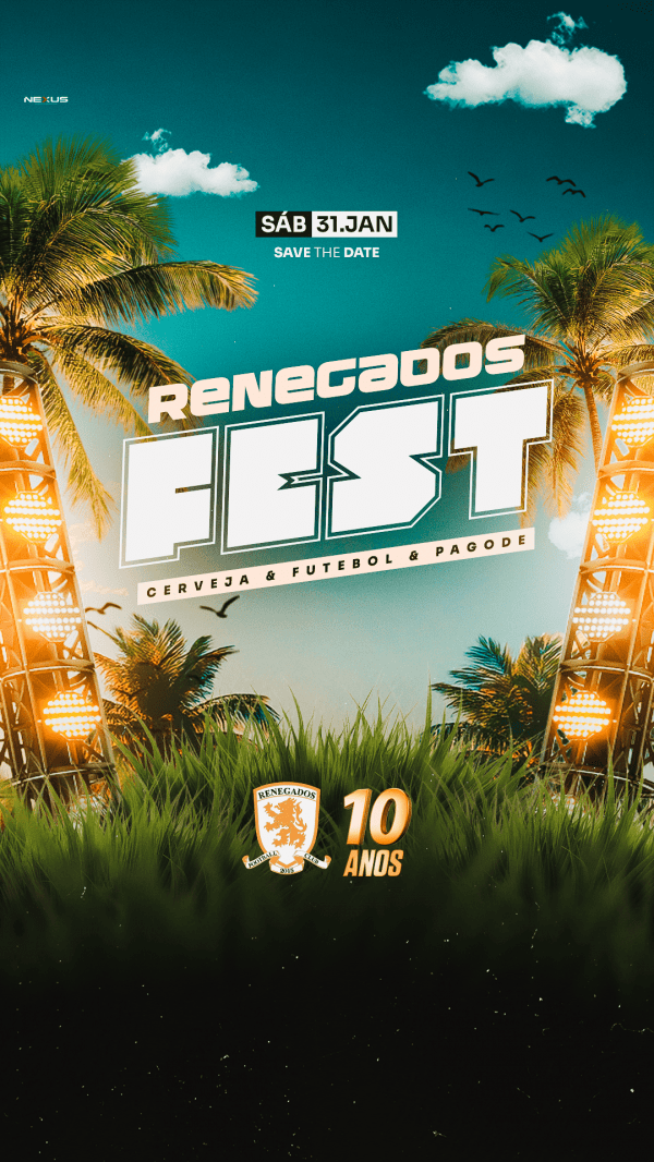 Imagem do evento Renegados Fest 2026