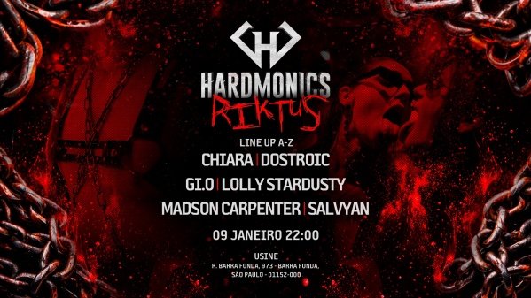 Imagem do evento HARDMONICS x RIKTUS