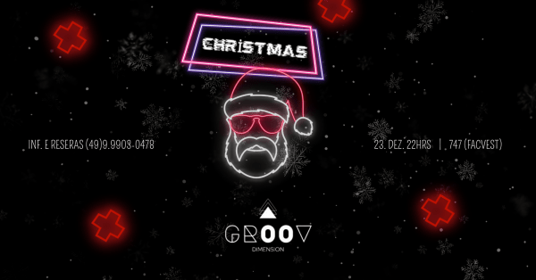 Imagem do evento Christmas Party - Groov Dimension