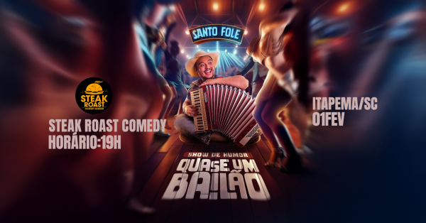 Imagem do evento SANTO FOLE EM ITAPEMA - SHOW DE HUMOR