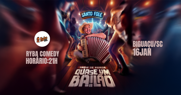 Imagem do evento Santo Fole em Biguaçu - Show Humor