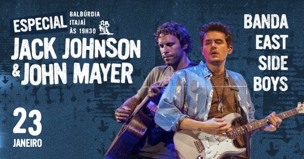Imagem do evento ESPECIAL JACK JHONSON + BRUNO MAYER