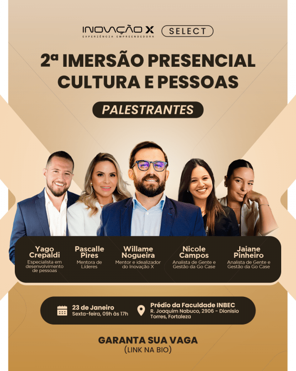 Imagem do evento Imersão Cultura & Pessoas