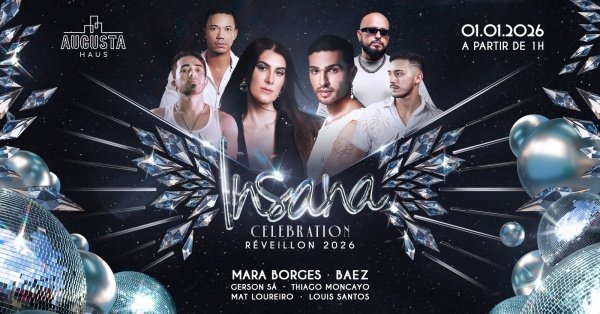 Imagem do evento INSANA CELEBRATION | RÉVEILLON 2026