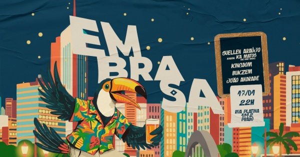 Imagem do evento EMBRASA CONVIDA: SUELLEN ARAÚJO E DJ KINGDOM
