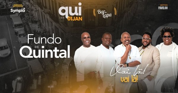 Imagem do evento FUNDO DE QUINTAL NO BAR DA LAPA