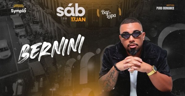 Imagem do evento BERNINI NO BAR DA LAPA