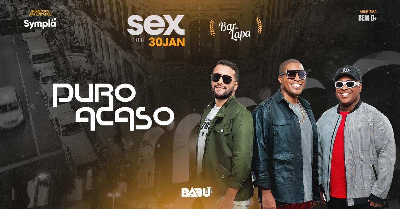 PURO ACASO NO BAR DA LAPA - Rio de Janeiro, RJ