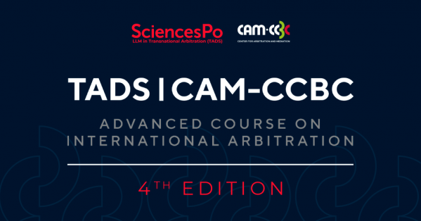 Imagem do evento The Advanced Course on International Arbitration (TADS) 4th Edition