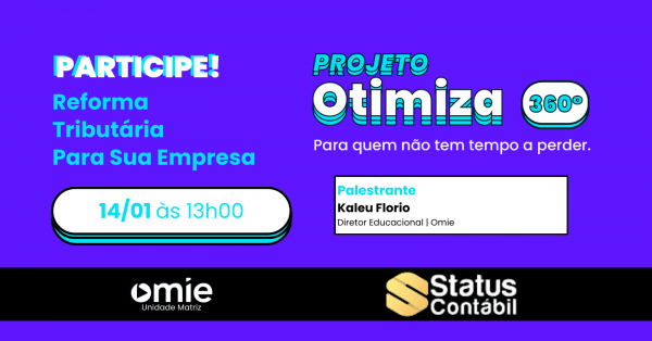 Imagem do evento 360º - STATUS EM FOCO : REFORMA TRIBUTÁRIA NA PRÁTICA | NITERÓI - RJ