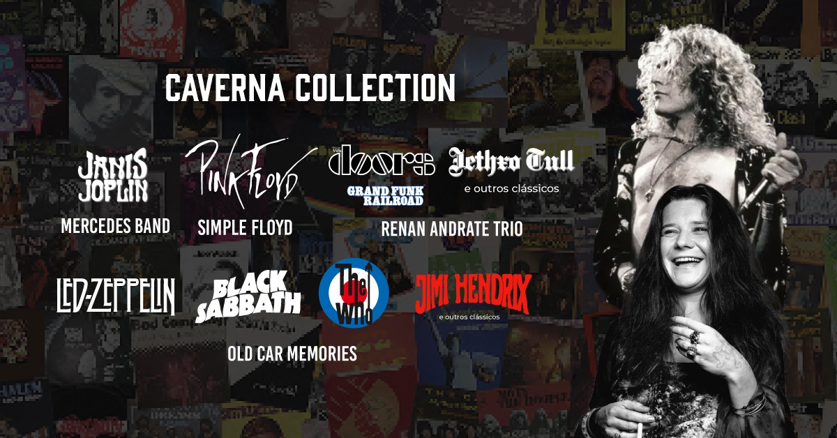 27/12 - Caverna Collection: Pink Floyd, Janis Joplin, The Doors, The Who, Jethrol e mais