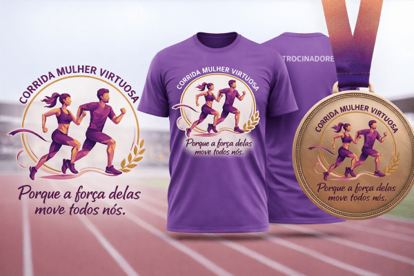 Imagem do evento Corrida Mulher Virtuosa - 08 de março