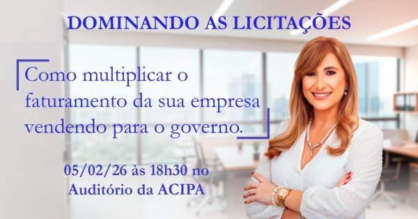 Imagem do evento Palestra Dominando as Licitações