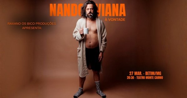 Imagem do evento Nando Viana - O Novo Nando Vem Aí