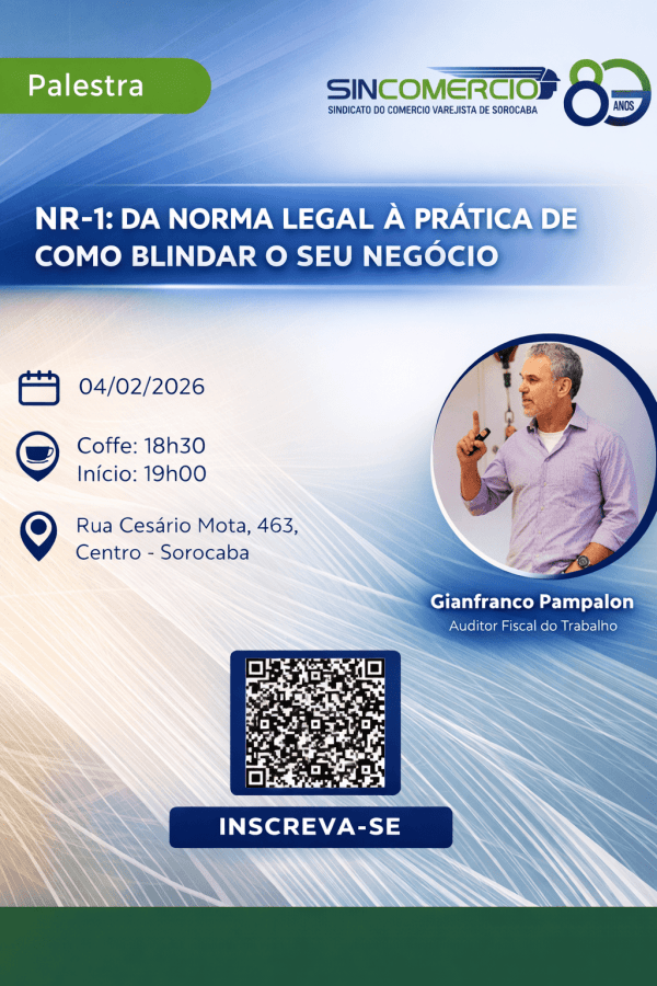 Imagem do evento NR-1: Da Norma Legal à Prática de Como Blindar o Seu Negócio