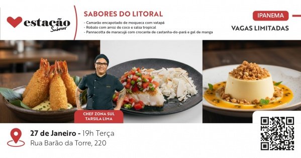 Imagem do evento SABORES DO LITORAL