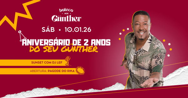Imagem do evento MARCIO ART ANIVERSÁRIO 2 ANOS BOTECO SEU GÜNTHER