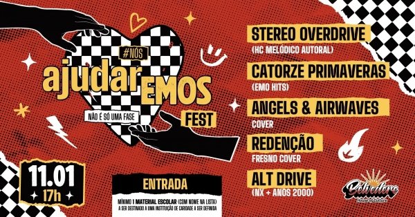 Imagem do evento AjudarEmos Fest