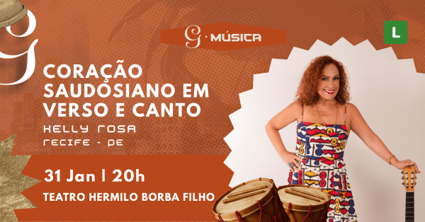 Imagem do evento CORAÇÃO SAUDOSIANO EM VERSO E CANTO