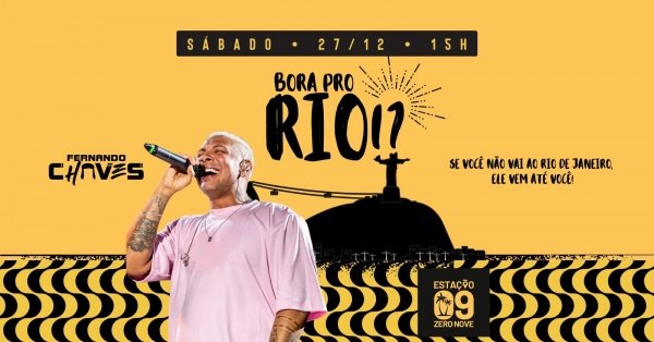 Imagem do evento BORA PRO RIO!?