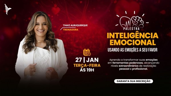 Imagem do evento Palestra - Inteligência Emocional: Usando as Emoções ao seu Favor 27/01