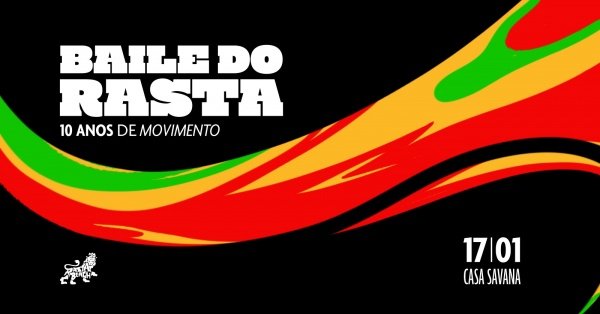 Imagem do evento BAILE DO RASTA