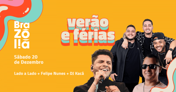 Imagem do evento Sábado no Brazólia | Pagode, Sertanejo e Funk - 20.12