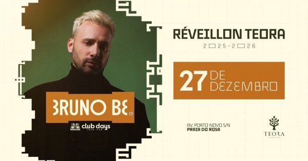 Imagem do evento TEORA SESSIONS w/ BRUNO BE ~ Sáb 27.12