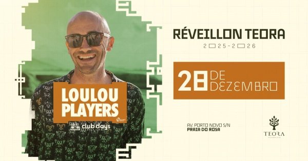 Imagem do evento TEORA SESSIONS w/ LOULOU PLAYERS ~ Dom 28.12