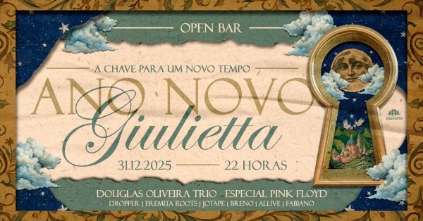Imagem do evento ANO NOVO GIULIETTA - A chave para um novo tempo