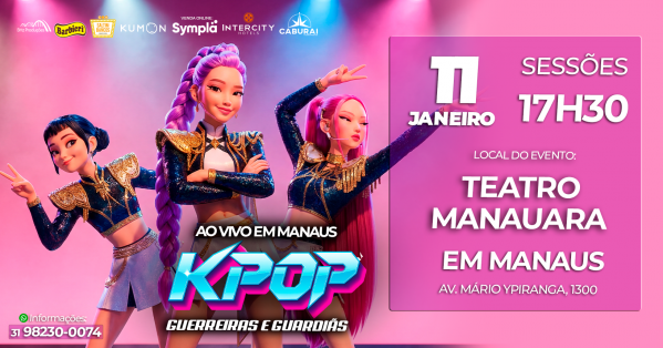 Imagem do evento K-POP AS GUERREIRAS E GUARDIÃS * AO VIVO MANAUS 11 DE JANEIRO