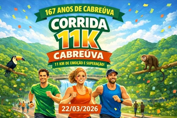 Imagem do evento CORRIDA 167 ANOS DE CABREÚVA