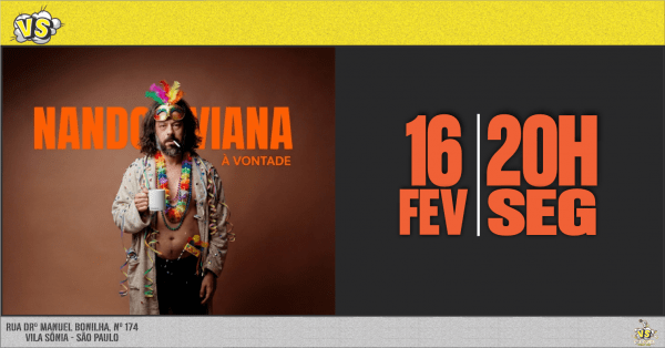 Imagem do evento Nando Viana - a vontade