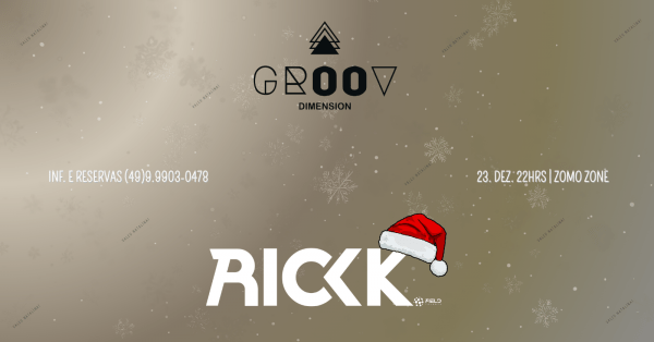 Imagem do evento Christmas Party com RICCK