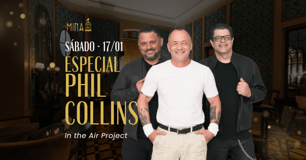 Imagem do evento Mina apresenta Phil Collins Especial - Banda In The Air Project